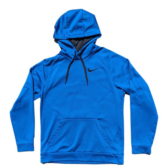 Nike Other - Nike Men's Medium Royal Blue & Black Dri-Fit Pullover Hoodie